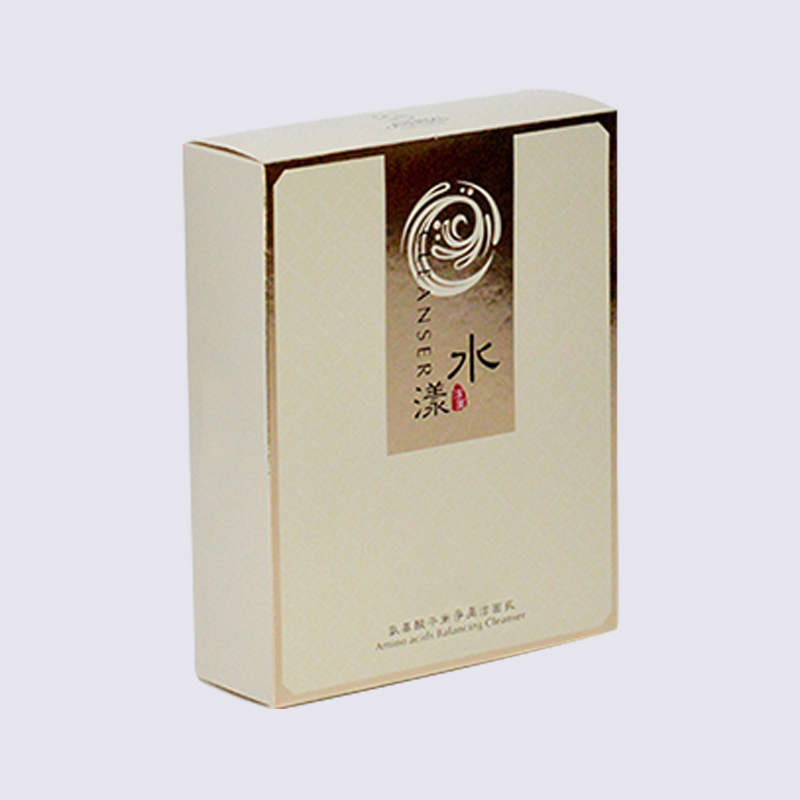 Silver Cardboardcosmetics Paper Packaging Box