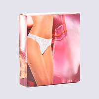 High resolution PDF lady’s underwear packaging box CMYK logo color printing