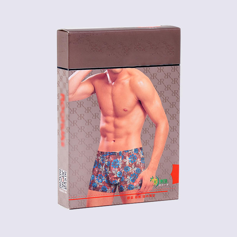 Wholesale mens underwear packaging boxes