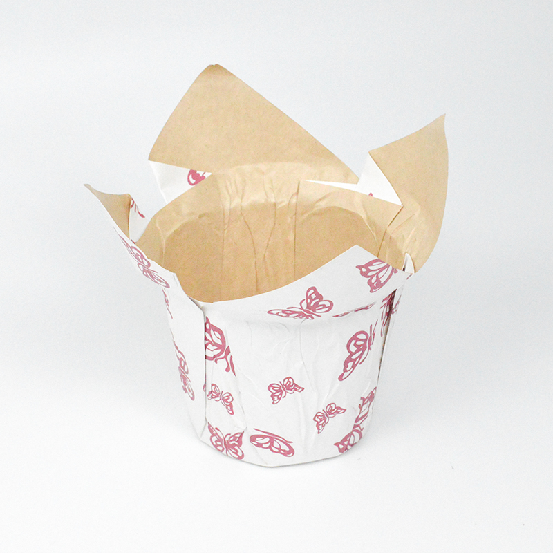 Kraft Paper Flower Pot Cover It Is Waterproof