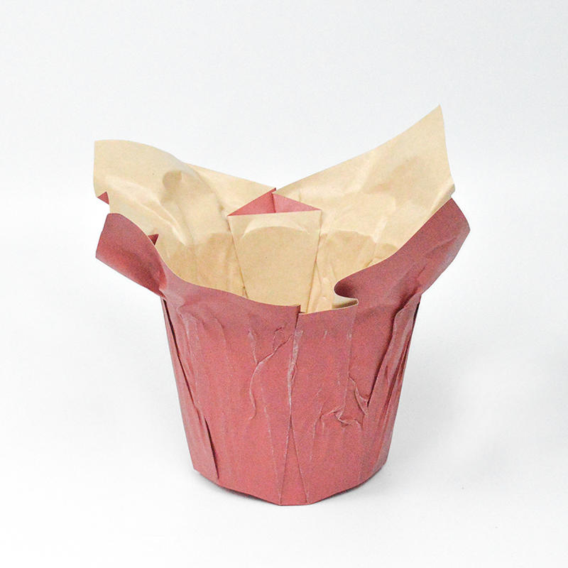 High Quality Waterproof Kraft Paper Flower Pot Cover