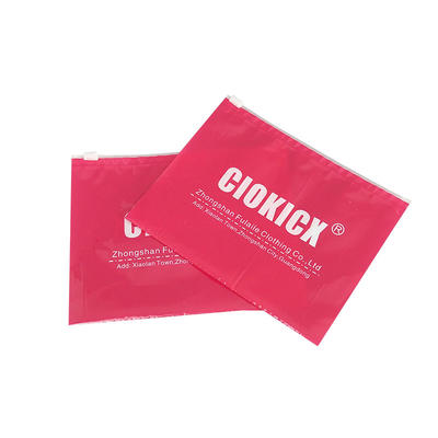 Red Printing Easy Opening Plastic Bag Underwear