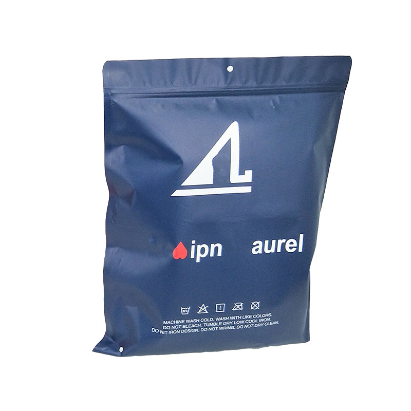 Custom printed matte finish effect aluminum foil compound packaging heat sealed bags underwear packing bag