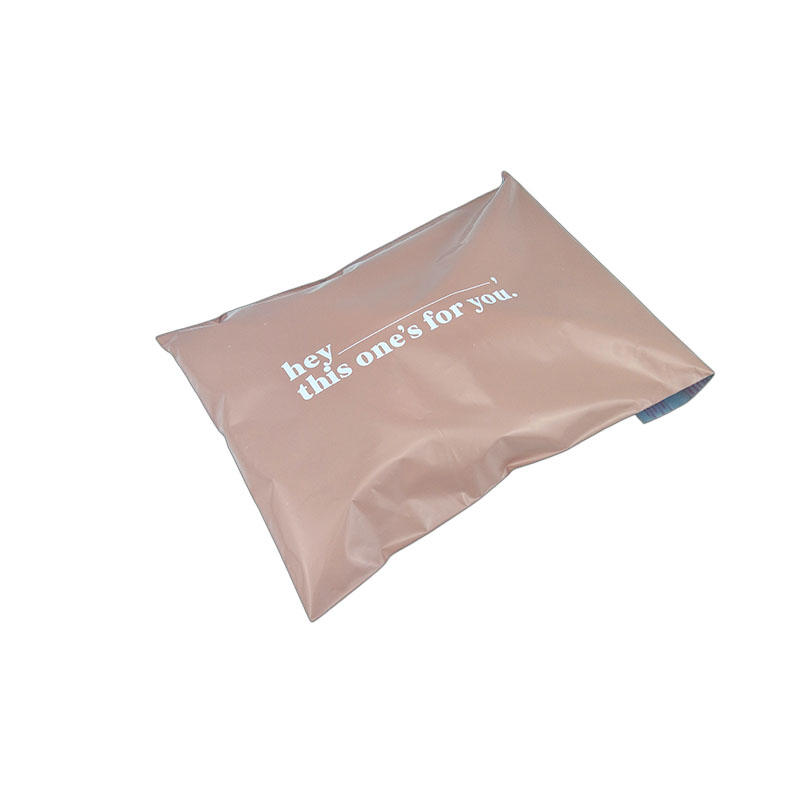Packaging bag with logo custom clothing poly bags frosted bag
